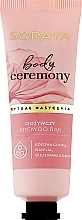 Düfte, Parfümerie und Kosmetik Pflegende Handcreme - Soraya Body Ceremony Ritual Of Saturation Hand Cream 