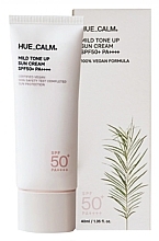 Düfte, Parfümerie und Kosmetik Sonnenschutzcreme - Hue_Calm Mild Tone Up Sun Cream SPF50+ PA++++