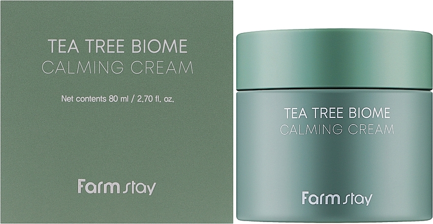 Creme mit Teebaum für Problemhaut - FarmStay Tea Tree Biome Calming Cream — Bild N2