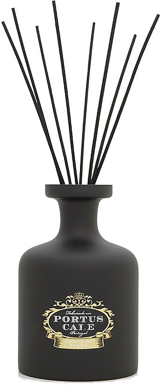 Aroma-Diffusor-Flasche 2 Liter schwarz matt - Portus Cale Matt Black Glass Diffuser Bottle — Bild N2