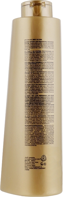 Versiegelnde Tiefenpflege für coloriertes und chemisch behandeltes Haar mit niedrigem pH-Wert - Joico K-Pak Cuticle Sealer — Foto N2