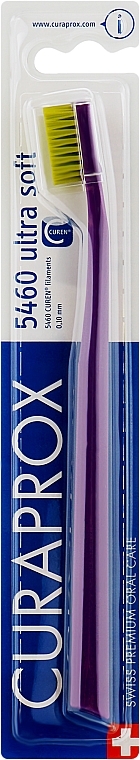 Zahnbürste ultra weich CS 5460 violett-gelb - Curaprox — Bild N1