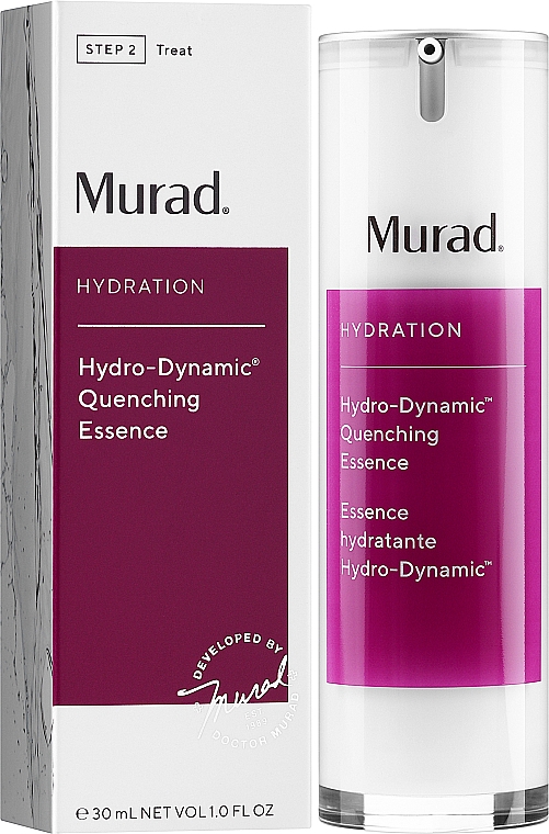 Ultra feuchtigkeitsspendende Gesichtsessenz mit Agavenextrakt - Murad Hydration Hydro-Dynamic Quenching Essence — Bild N2