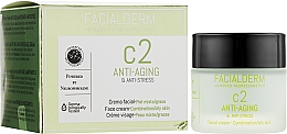 Anti-Aging Gesichtscreme gegen Stress für fettige und gemischte Haut - Facialderm C2 Anti-Age And Anti-Stress Cream — Bild N2