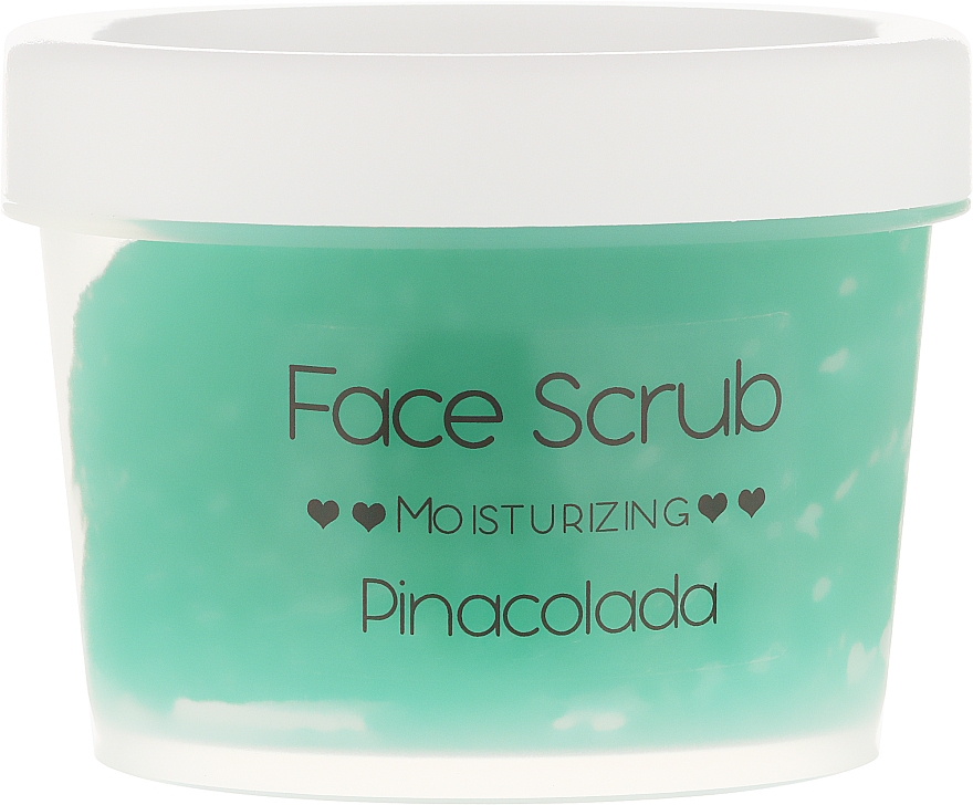 Feuchtigkeitsspendendes Gesichts- und Lippenpeeling - Nacomi Moisturizing Face&Lip Scrub Pinacolada — Bild N2