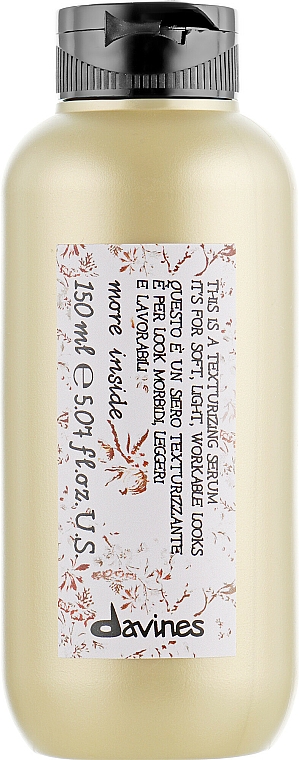 Texturierendes Haarserum für mehr Glanz - Davines More Inside This is a Texturizing Serum — Bild N1