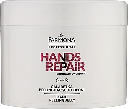 Düfte, Parfümerie und Kosmetik Reparierendes Handpeeling mit Pfirsichextrakt - Farmona Professional Hands Repair Peach