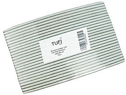 Düfte, Parfümerie und Kosmetik Halbkreisförmige Nagelfeile 100/180 grau - Tufi Profi Premium