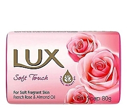 Düfte, Parfümerie und Kosmetik Seife - Lux Soft Touch French Rose & Almond Oil Soap Bar