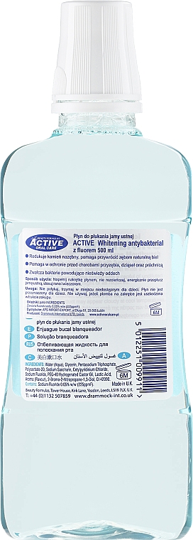 Mundwasser - Beauty Formulas Active Oral Care Tartar Control Whitening Antibacterial Mouthwash — Bild N2