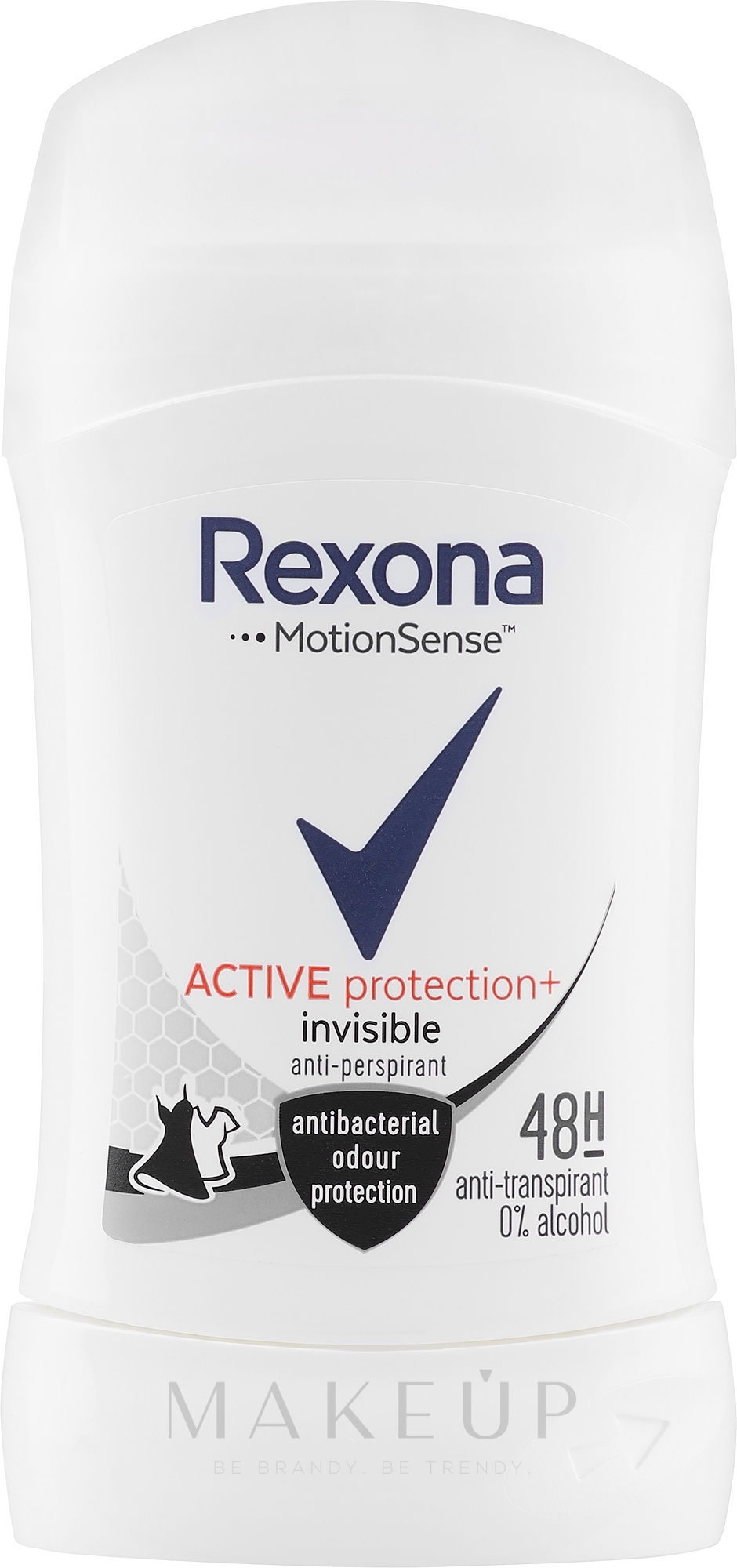 Deostick Antitranspirant - Rexona Motionsense Active Protection Invisible — Bild 40 ml