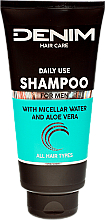 Düfte, Parfümerie und Kosmetik Haarshampoo für Männer mit Mizellenwasser und Aloe Vera - Denim Shampoo With Micellar Water And Aloe Vera