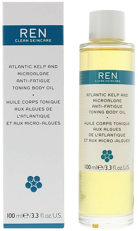 Feuchtigkeitsspendendes Körperöl mit Algenextrakt - Ren Atlantic Kelp And Microalgae Anti-fatigue Body Oil — Bild N1