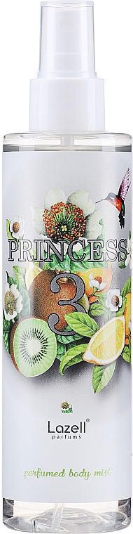Lazell Princess 3 - Parfümierter Körpernebel