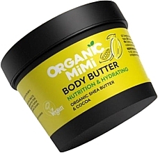 Pflegendes und feuchtigkeitsspendendes Körperöl Shea und Kakao - Organic Mimi Body Butter Nutrition & Hydrating Shea & Cocoa — Bild N1