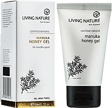 Manuka-Honig-Gel für fettige und Mischhaut - Living Nature Manuka Honey Gel — Bild N4