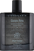 After Shave Lotion Schwarzer Wacholder - L'Erbolario Black Juniper Energising Aftershave Lotin — Bild N2
