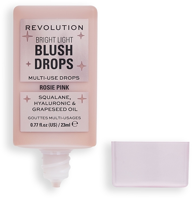 Flüssiges Rouge - Makeup Revolution Bright Light Blush Drops  — Bild N2