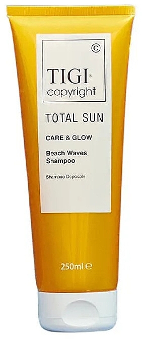 Shampoo für sonnengeschädigtes Haar - Tigi Copyright Total Sun Beach Waves Shampoo — Bild N1