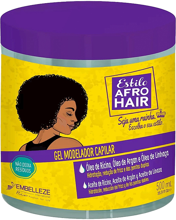 Haarstyling-Gel - Novex Afro Hair Style Gel — Bild N1