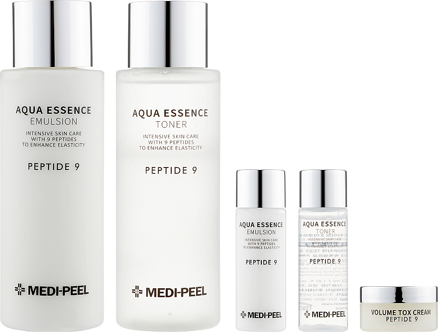 Set - Medi Peel Peptide 9 Skin Care Special Set (toner/250ml+30ml + emulsion/250ml+30ml + cr/10g) — Bild N2
