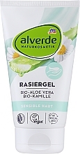 Düfte, Parfümerie und Kosmetik Rasiergel für empfindliche Haut mit Aloe Vera und Kamille - Alverde
