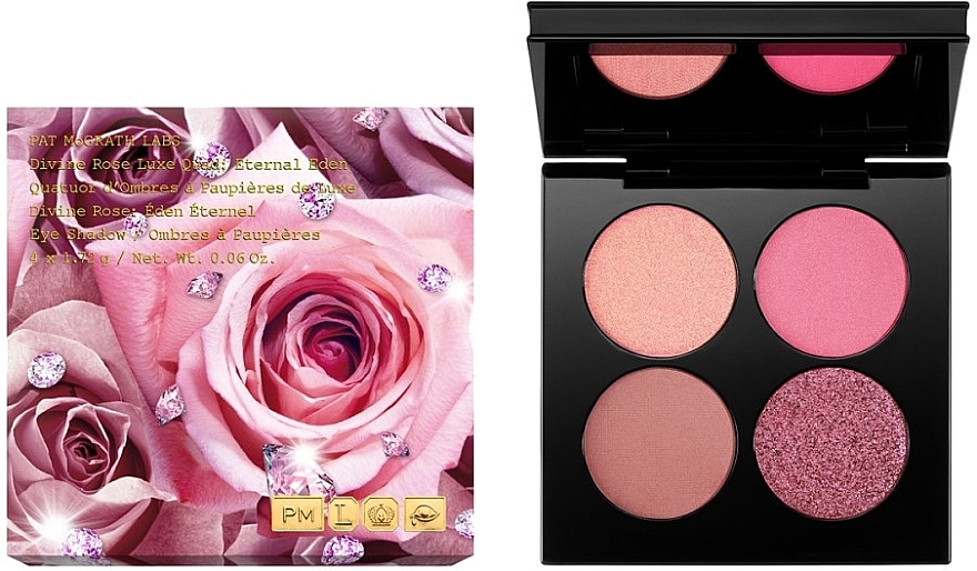 Lidschatten-Palette - Pat McGrath Labs Divine Rose Luxe Quad Eternal Eden — Bild N1