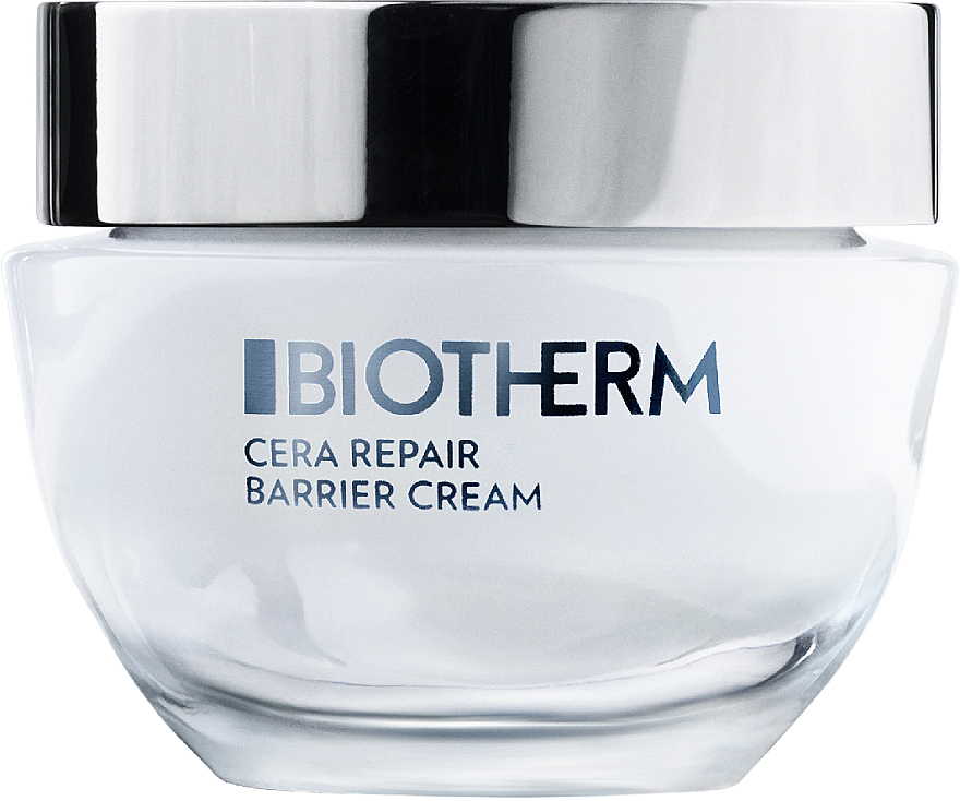 Stärkende, regenerierende und beruhigende Gesichtscreme mit Ceramiden gegen Reizungen - Biotherm Cera Repair Barrier Cream — Bild N1