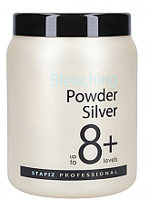 Düfte, Parfümerie und Kosmetik Aufhellendes Haarpuder - Stapiz Bleaching Powder Silver 8+