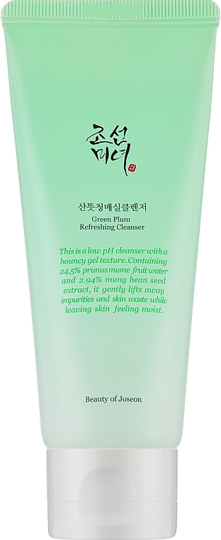 Reinigungsgel Grüne Pflaume - Beauty Of Joseon Green Plum Refreshing Cleanser — Bild N1
