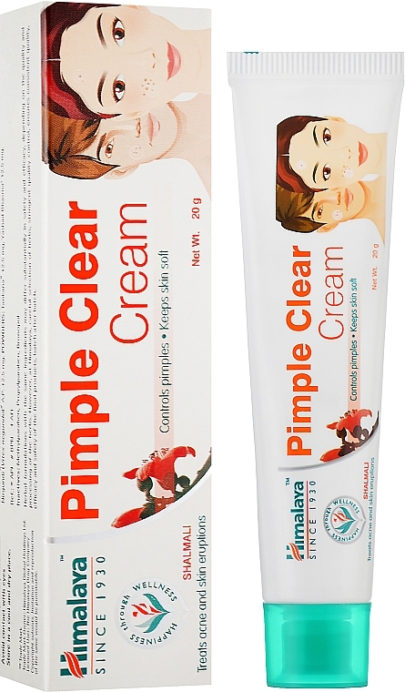 Creme für Problemhaut - Himalaya Herbals Acne-n-Pimple Cream — Bild N2