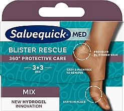 Düfte, Parfümerie und Kosmetik Pflaster gegen Schwielen - Salvequick Med Blister Rescue Mix