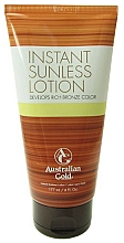 Düfte, Parfümerie und Kosmetik Selbstbräunungslotion - Australian Gold Instant Sunless Self-tanning Lotion