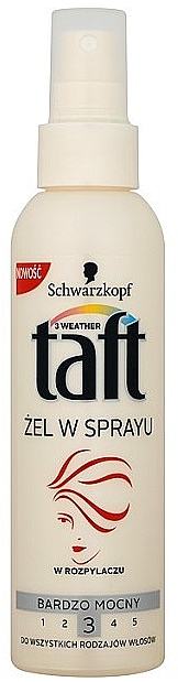 Haarspray-Gel für starke Fixierung - Schwarzkopf Taft Hair Spray