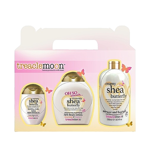 Set - Treaclemoon Creamy Shea Butterfly (sh/gel/50ml + b/lot/250ml + h/cr/75ml) — Bild N2