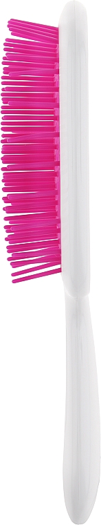 Haarbürste weiß mit lila - Janeke Superbrush — Bild N2