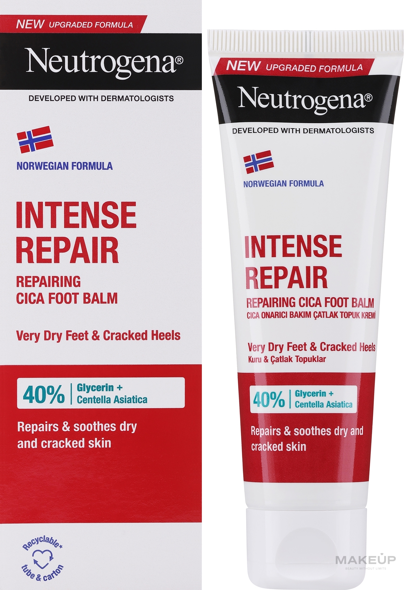 Fußcreme - Neutrogena Norwegian Formula Cracked Heel Foot Cream — Bild 50 ml