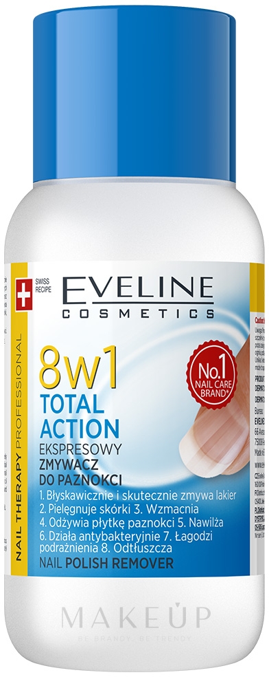 8in1 Nagellackentferner - Eveline Cosmetics Nail Therapy Professional — Bild 150 ml