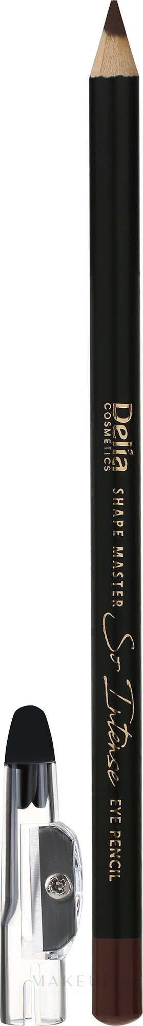 GESCHENK! Eyeliner - Delia Shape Master So Intense Eye Pencil — Bild Brown