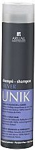 Düfte, Parfümerie und Kosmetik Shampoo gegen Gelbtöne für helles, gefärbtes und graues Haar - Arual Unik Silver Shampoo