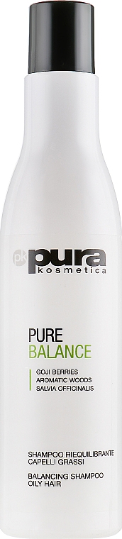 Ausgleichendes Shampoo für fettiges Haar - Pura Kosmetica Pure Balance Shampoo — Bild N1