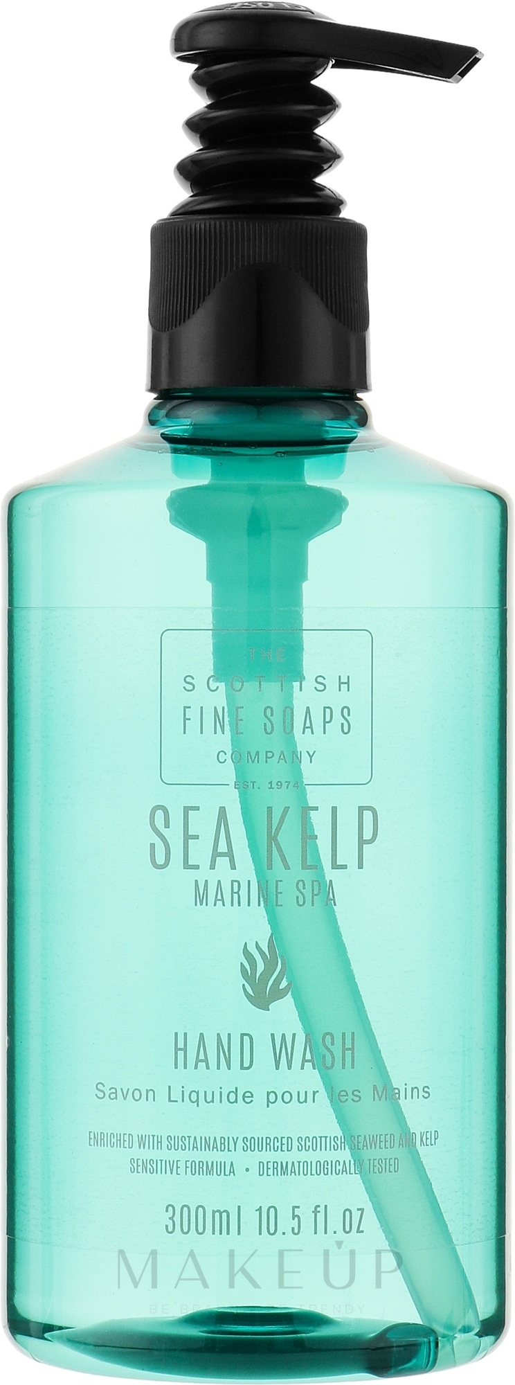 Flüssige Handseife mit Seetang - Scottish Fine Soaps Sea Kelp Hand Wash Recycled Bottle — Bild 300 ml