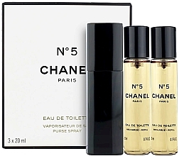 Chanel N°5 Purse Spray with Case - Eau de Toilette 3x20ml — Bild N1