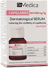 Gesichtsserum für gebrochene Kapillaren mit Vitamin C und D-Panthenol - Bielenda Dr Medica Capillaries Dermatological Serum Reducing The Visibility Of Broken Capillaries — Bild N3