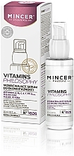 Düfte, Parfümerie und Kosmetik Stärkendes Hand- und Nagelserum für reife Haut - Mincer Pharma Vitamins Philosophy №1026