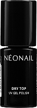 Hochglänzender UV Nagelüberlack - NeoNail Professional Top Dry — Bild N1