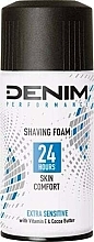 Rasierschaum für empfindliche Haut - Denim Performance Extra Sensitive Shaving Foam — Bild N1