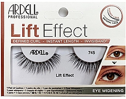 Düfte, Parfümerie und Kosmetik Künstliche Wimpern - Ardell Lift Effect Invisiband Lash 745
