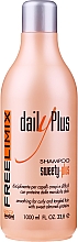 Düfte, Parfümerie und Kosmetik Glättendes Shampoo für lockiges Haar mit Süßmandelproteinen - Freelimix Daily Plus Shampoo