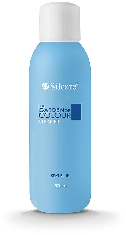 Nagelentfetter Kiwi Blau - Silcare The Garden of Colour Cleaner Kiwi Blue — Bild N2